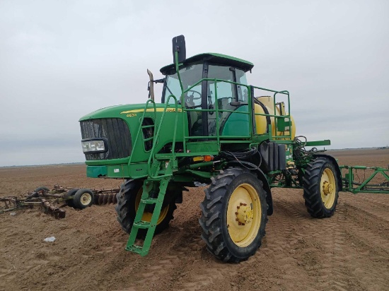 John Deere 4630 Self-Propelled Sprayer, PIN #N04630X008126 *RECEIPT SERVES AS BILL OF SALE
