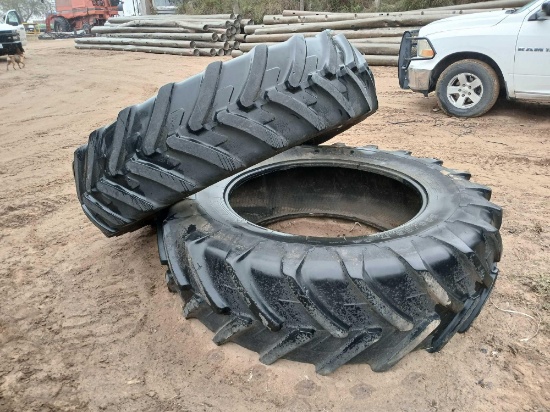 (2) Tractor Tires, Size 520/85 R 42 (May replace 208R42)
