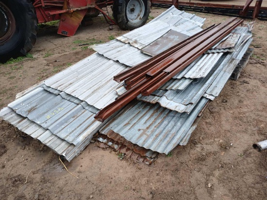Corrugated Tin & Purlins