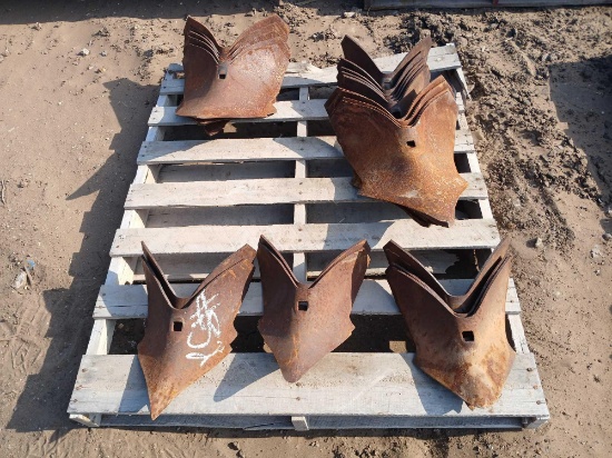 (22) Field Plow Blades on Pallet