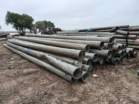Group of Irrigation 10 in. Pipes (Apprx. 56 +/-)