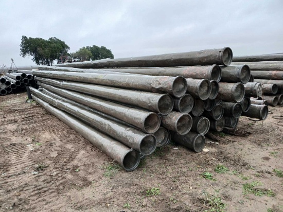 Group of Irrigation 10 in. Pipes (Apprx. 47 +/-)