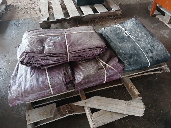Pallet of Tarps