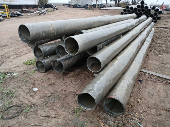 Group of Irrigation 10 in. Pipes (Apprx. 28 +/-)