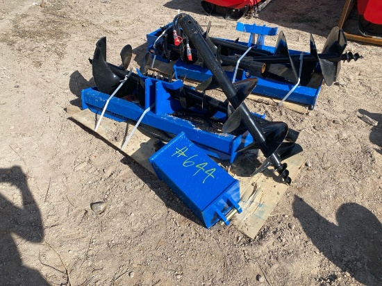 2024 Unused Skid Steer Loader Auger & Extra Rod
