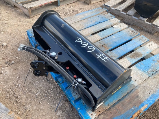 (1) 2024 Unused MIVA Tilting Excavator Bucket Attachment on Pallet
