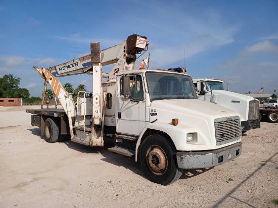 1999 Freightliner FL70 Boom Truck, VIN # 1FV6HJBA5XHB12648