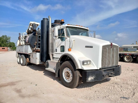 2015 Kenworth T800 HXX Hydro Excavator Truck, VIN # 1NKDX7EX5FJ460428