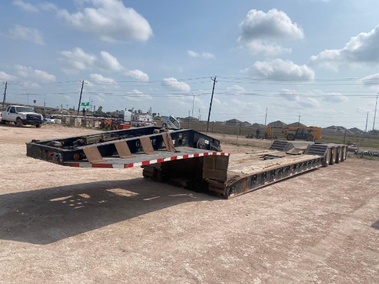 2011 Globe 60 Ton Lowboy Trailer, VIN# 1G9BN5746BB336751