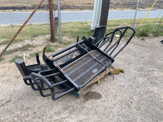 (2) Heavy-Duty Protective Brush Guards on Pallet