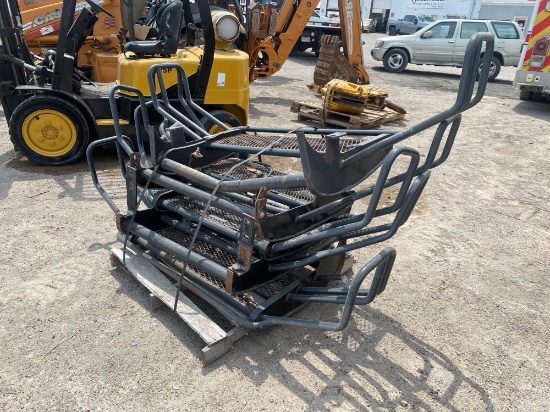 (5) Heavy-Duty Protective Brush Guards on Pallet