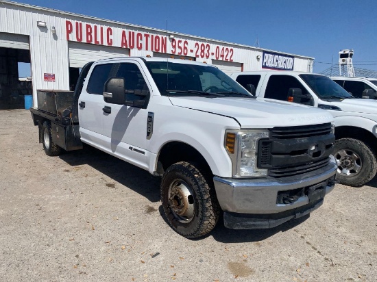 2018 Ford F-350 Pickup Truck, VIN # 1FD8W3HT2JEB32338