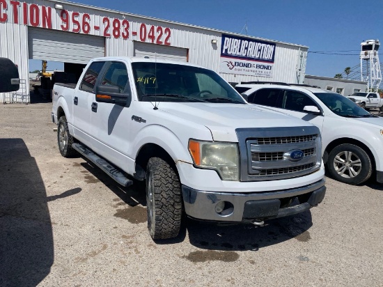 2014 Ford F-150 Pickup Truck, VIN # 1FTFW1EF5EKF90607