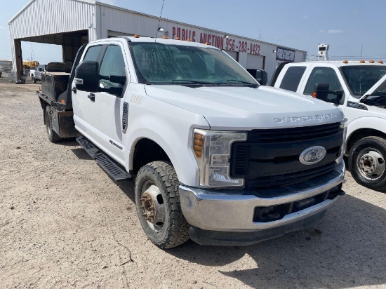 2018 Ford F-350 Pickup Truck, VIN # 1FD8W3HT9JEB32336