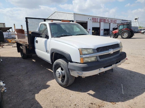 2003 Chevrolet Silverado Pickup Truck, VIN # 1GBJC34133E196477