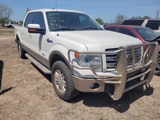 2013 Ford F-150 Pickup Truck, VIN # 1FTFW1ETXDKF09198