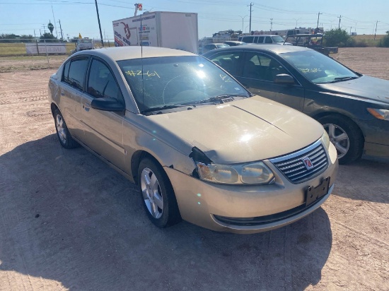 2006 Saturn Ion Passenger Car, VIN # 1G8AJ55F96Z131423 *VSF FORM