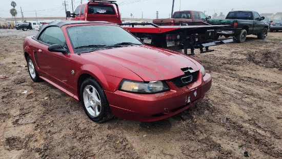2004 Ford Mustang Passenger Car, VIN # 1FAFP44664F242506 (VSF FORMS)