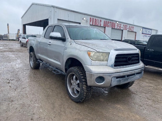 2007 Toyota Tundra Pickup Truck, VIN # 5TFRT54127X013929