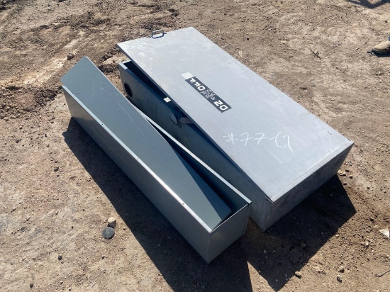 (1) Commercial Heavy-Duty Electrical Breaker Box
