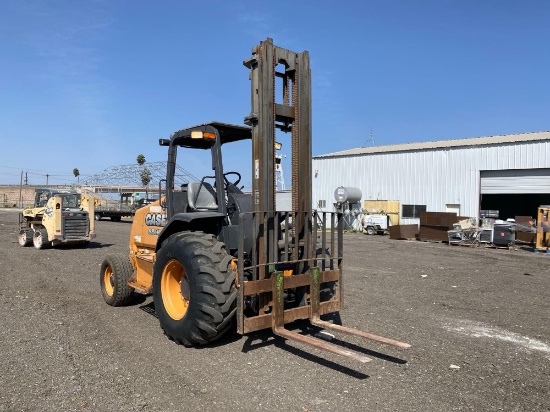 Case 586H Rough Terrain Forklift, Srl.#CNH6T-16097216,*RECEIPT SERVES AS BILL OF SALE
