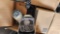 Group of Alibi Surverillance Camera, MacGregor Baseball Bases, Shuffle Mark Board, File Cabinet, Etc