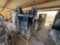 Group of Assorted Navy Stackable Desk Chairs on Pallet