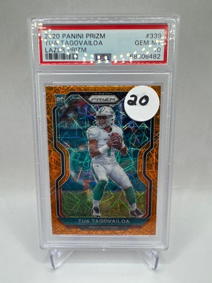 2020 PANINI PRIZM TUA TAGOVAILOA ROOKIE PSA 10