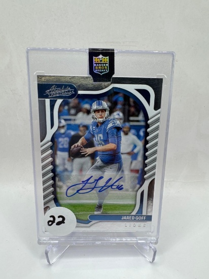 2022 PANINI JARED GOFF ABSOLUTE FOOTBALL