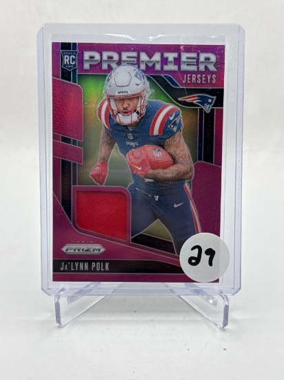 2024 PANINI PRIZM Ja'LYNN POLK ROOKIE PREMIER JERSEYS
