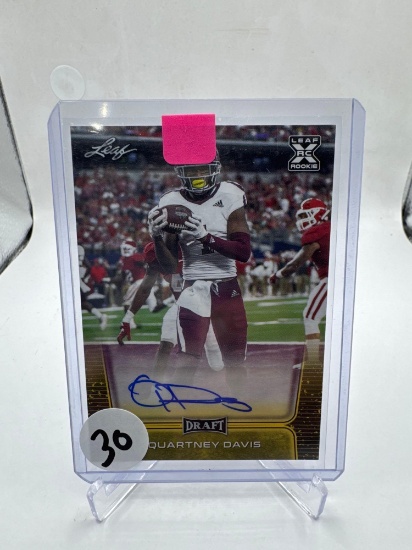 2020 LEAF QUARTNEY DAVIS ROOKIE (AUTO)