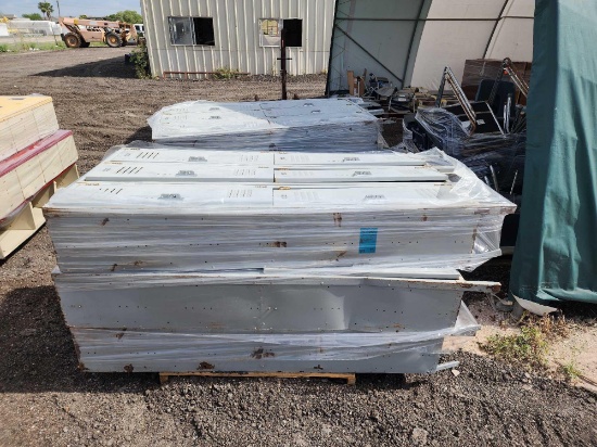 (3) 1-Tier 3-Wide Storage Lockers on Pallet