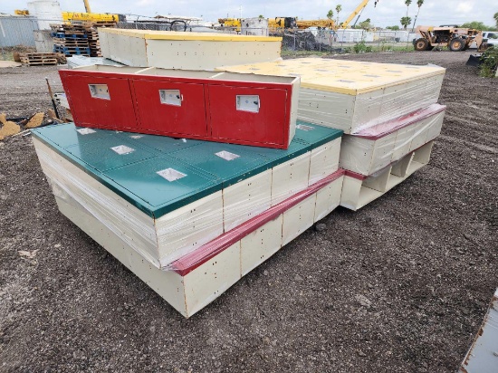 Group of Storage Locker Units on (2) Pallets