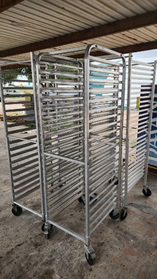 (4) Aluminum Baking Racks