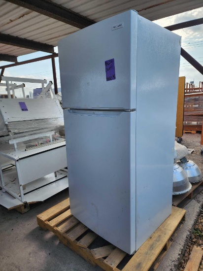 Frigidaire White Fridge, Srl.# BA23708939 on Pallet