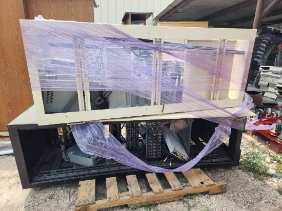 (1) Pallet w/ (2) Computer Server Racks