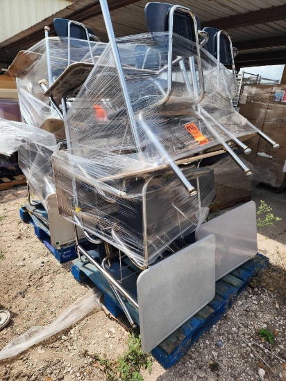 (1) Pallet w/ Group of Student Desk Chairs