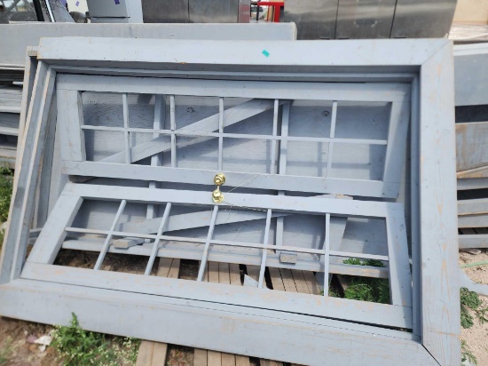 Group of Parts for Theatre Building Stage & Wooden Prop Doors