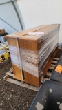 (2) Wooden Storage Book Shelves on Pallet