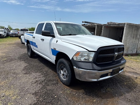 2014 Ram 1500 Pickup Truck, VIN # 1C6RR7KT2ES407995