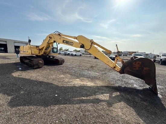 Kobelco SK210LC Trackhoe Excavator, Srl.#Y008-U3230 Offsite: Edinburg, Tx