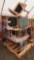 (1) Pallet w/ Wooden Chairs w/ Cushion