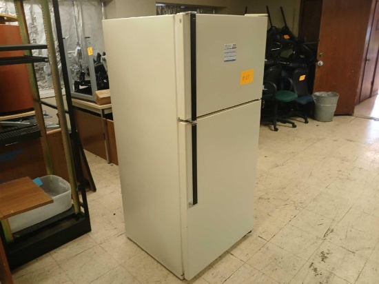 (1) White Refrigerator. OFFSITE: BROWNSVILLE, TX