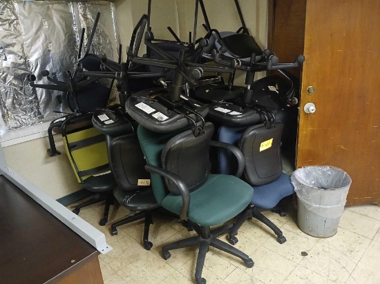 Group of Office Rolling Chairs. OFFSITE: BROWNSVILLE, TX