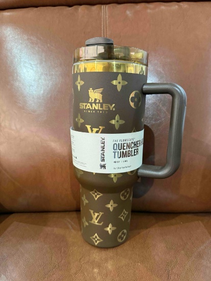 40 oz. Quencher H2.0 Tumbler (Brown LV Design)