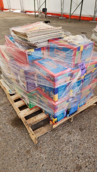 Class Sets of Educational Learning Materials, Reading Books on Pallet