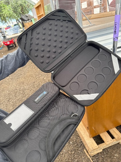 Group of Volume Cases Laptop Carriers w/ Charger Storage on Pallet