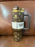 40 oz. Quencher H2.0 Tumbler (Brown LV Design)