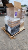 (1) Pallet w/ Flashcards, Microscopes, 3D Shapes, Educational Textbooks