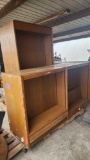 (3) Wooden Bookshelves on Pallet